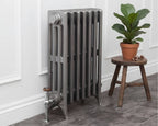 Carron Rathmell 4 Column cast iron radiator, hand burnished