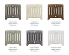 Carron Rathmell 9 Column Low Level cast iron radiator, rathmell in various finishes