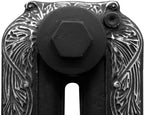Carron Ribbon 2 Column cast iron radiator, highlight polish top