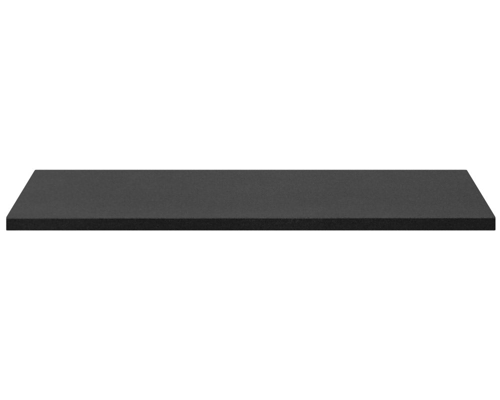 Carron honed black granite slip under, 700 x 200mm