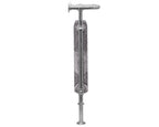 Carron Wilsford towel rail in chrome with painted cast iron sections