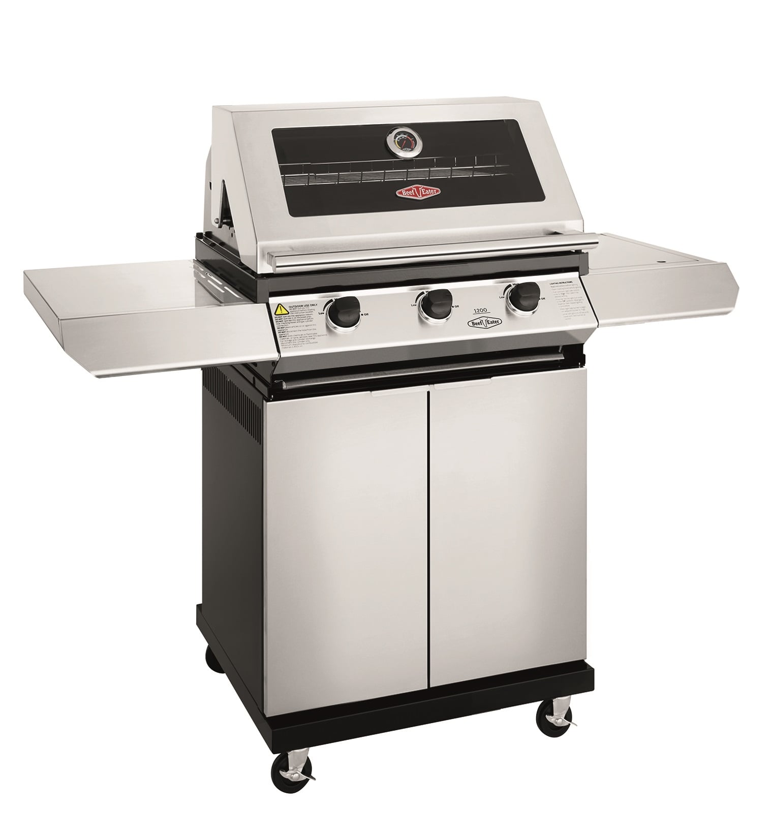 Beefeater 1200S Series - 3 Burner Freestanding Gas Barbecue