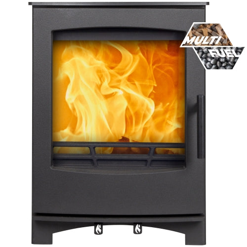 Multifuel Stove by Mi-Firess Tinderbox DEFRA - Medium 5kW