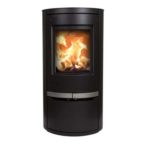 Wood Burning Stove by Mi-Fires Ovale LD