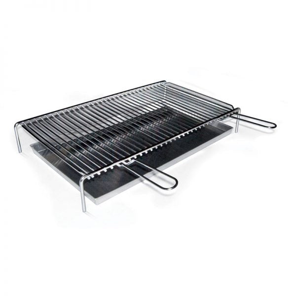 Fontana BBQ Grill and Drip Tray Set for Wood Fired Pizza Ovens