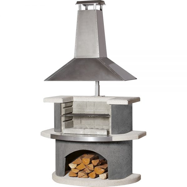 Buschbeck Zurich Masonry BBQ with Hood