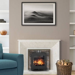 Saltfire ST-4 Multifuel Stove - Glowing Flame