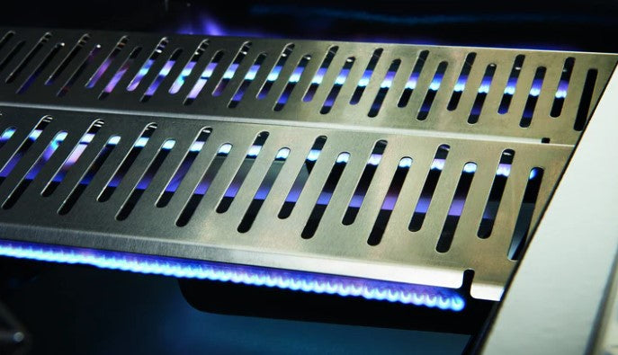 BeefEater Gas BBQ - 1200E (Enamelled Steel) - 5 Burner Built In BBQ