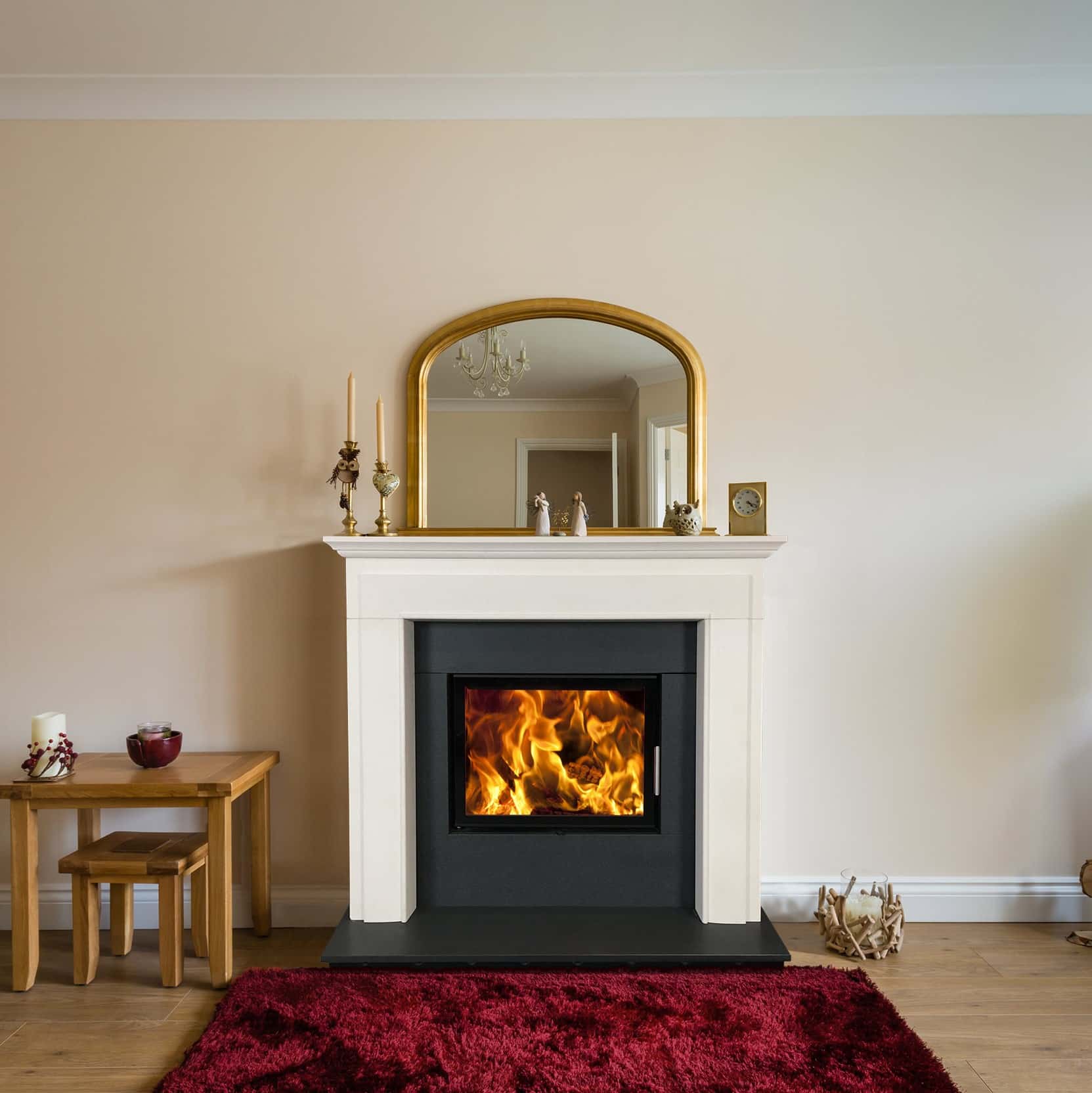 Woodfire EX22 Wood Burning Inset Boiler Stove