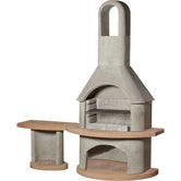 Buschbeck Carmen Masonry BBQ With Side Table