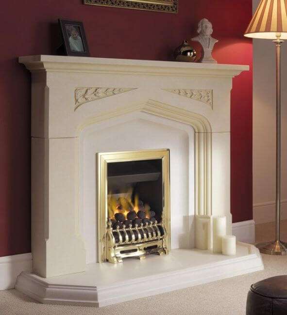 Ekofires 3065 - Inset Gas Fire Full Depth | Slide Control