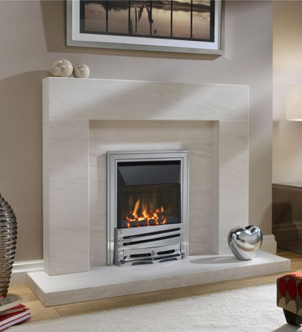 Ekofires 4010 - Inset Gas Fire - Slimline High Efficiency | Manual Control