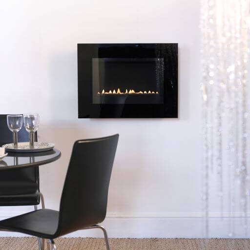 Ekofires 5060 - Wall Mounted Gas Fire - High Efficiency, Flueless